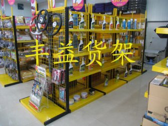 4s装饰店展柜展架 珠海货架生产厂家